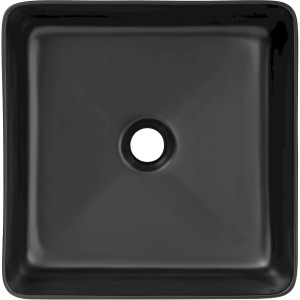 UMYWALKA E-6276 DP SLIM MATT BLACK 37cm-double packing