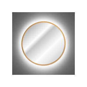 LUSTRO LED ZŁOTE HESTIA FI600