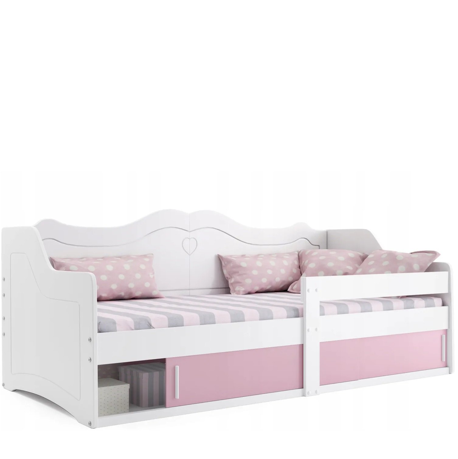 Łóżko Parterowe JULIA z Materacem