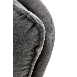 VOLKER fotel wypoczynkowy c.popiel / czarny