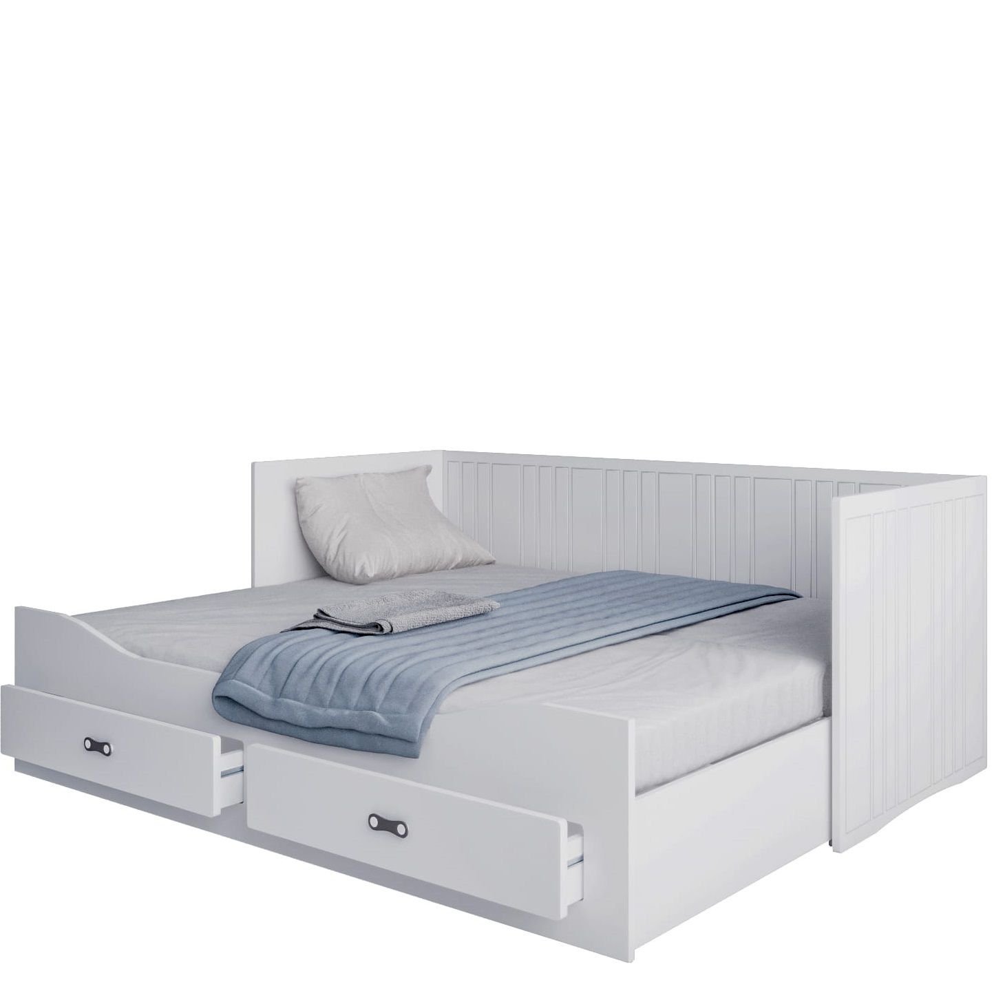 Łóżko Podwójne Hermes Grafit