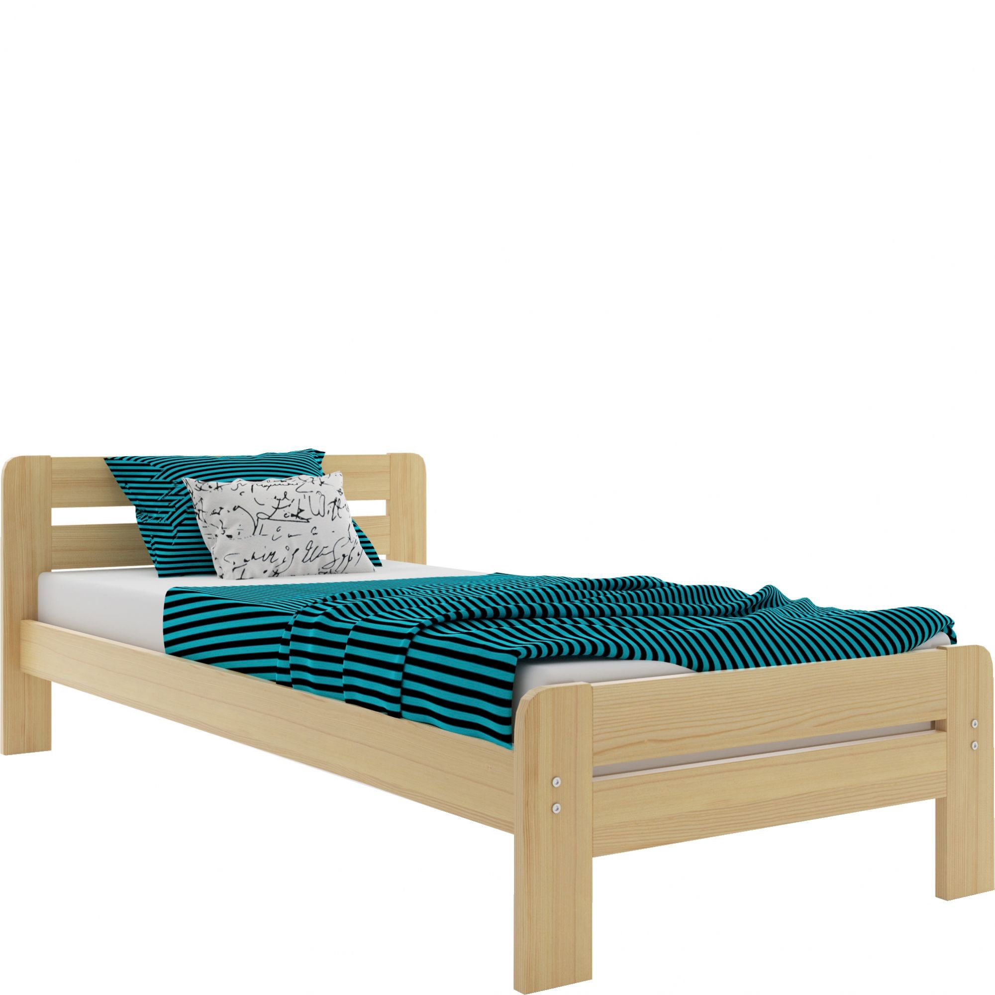 Łóżko Sosnowe DALLAS 90x200 Sosnowe