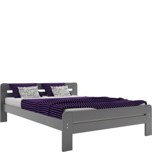 Łóżko Sosnowe DALLAS 120x200 Grafitowe