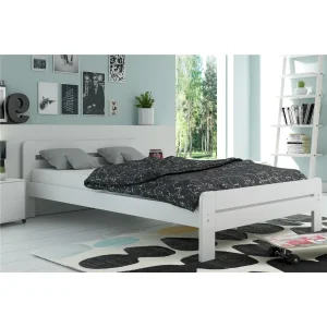 Łóżko Sosnowe DALLAS 120x200 Białe