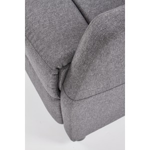 FELIPE fotel wypoczynkowy ciemny popiel