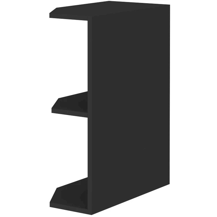 Szafka kuchenna 30 D ZAK BB L/P Czarny Mat