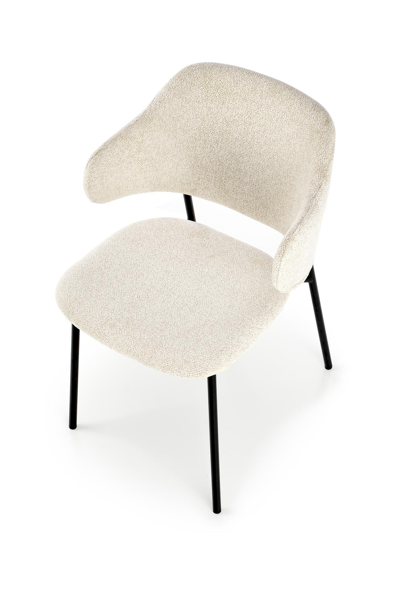 K497 krzesło kremowy