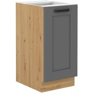 Szafka kuchenna Luna 40 D 1F BB DUSTGR/AR