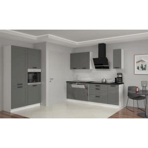 Szafka kuchenna Luna 30 G-90 1F DUSTGR/WH