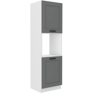 Szafka kuchenna Luna 60 DP-210 2F DUSTGR/WH