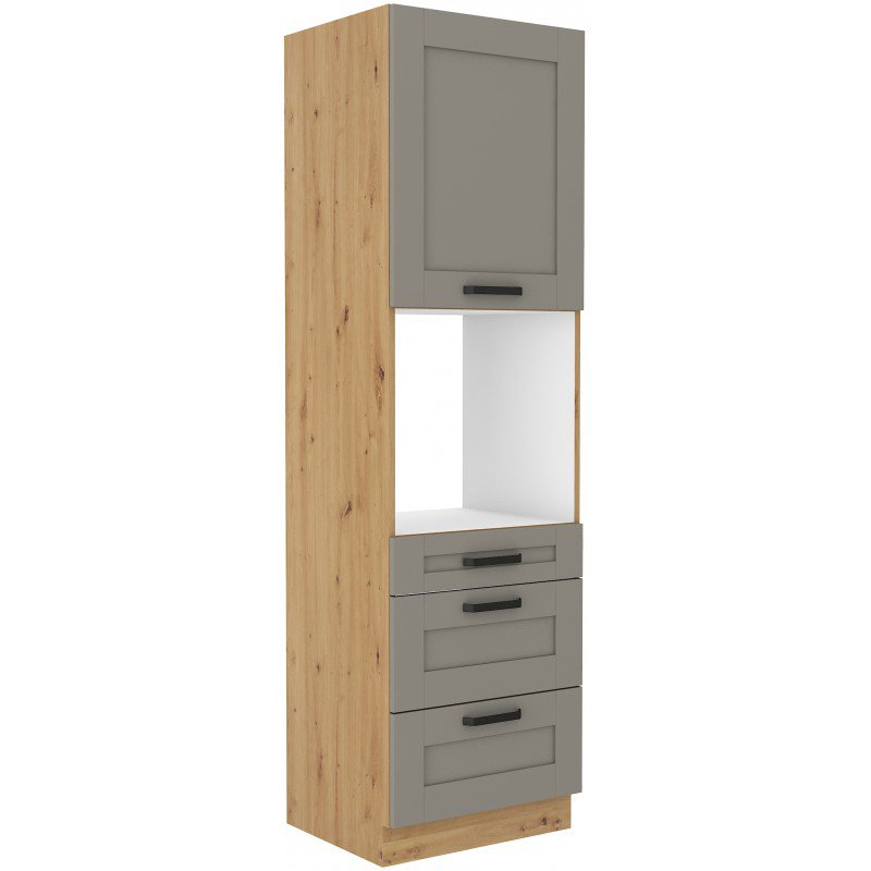 Szafka kuchenna Luna 60 DPS-210 3S 1F CLAYGR/AR