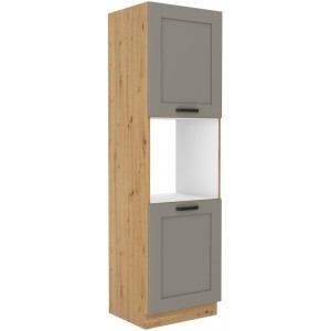 Szafka kuchenna Luna 60 DP-210 2F CLAYGR/AR