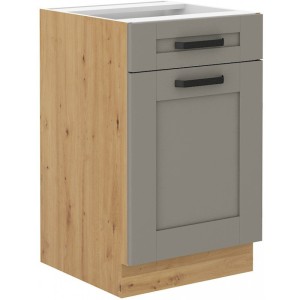 Szafka kuchenna Luna 50 D 1F 1S BB CLAYGR/AR
