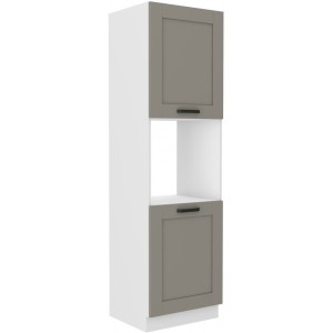 Szafka kuchenna Luna 60 DP-210 2F CLAYGR/WH