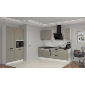 Szafka kuchenna Luna 50 D 1F 1S BB CLAYGR/WH