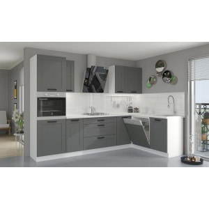 Szafka kuchenna Luna 60 NAGU-36 1F DUSTGR/WH