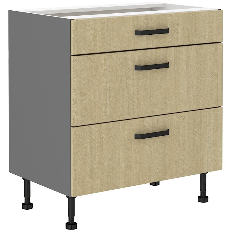 Szafka kuchenna Scandi 80 D 3S BB