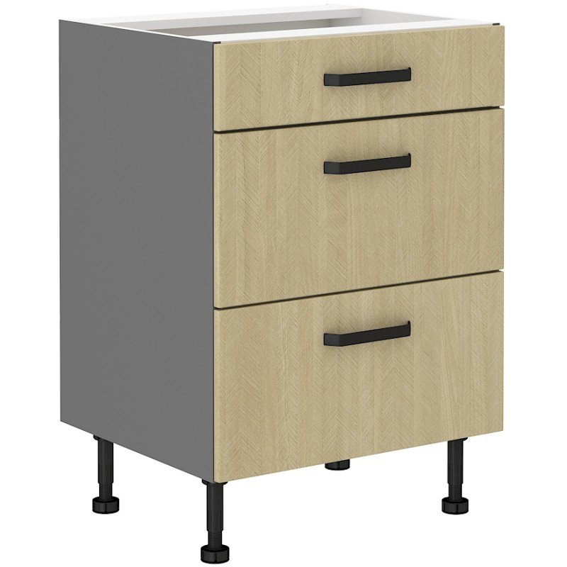 Szafka kuchenna Scandi 60 D 3S BB