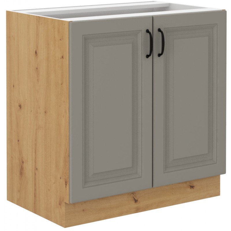 Szafka kuchenna Stilo 80 D 2F BB CLAYGR/AR