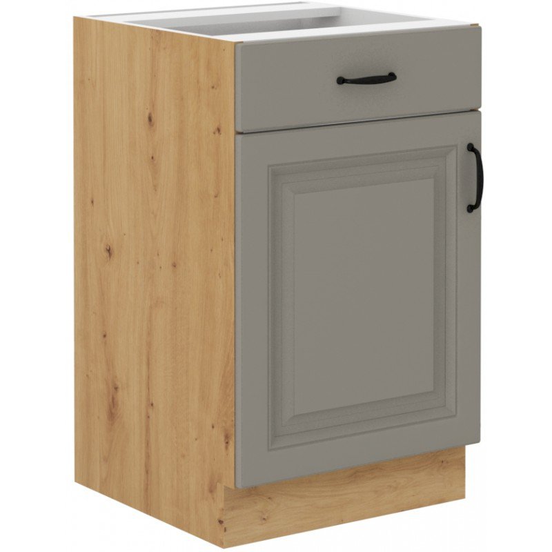 Szafka kuchenna Stilo 50 D 1F 1S BB CLAYGR/AR