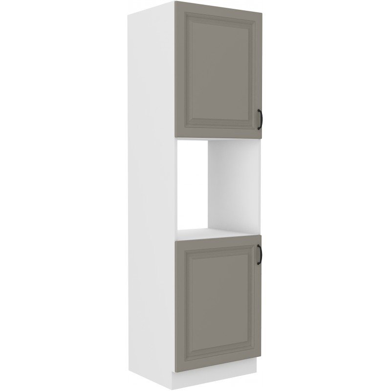 Szafka kuchenna Stilo 60 DP-210 2F CLAYGR/WH