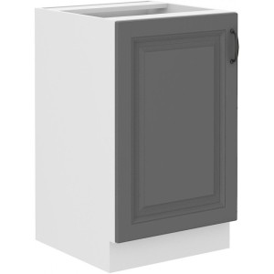 Szafka kuchenna Stilo 50 Zlew 1F BB DUSTGR/WH