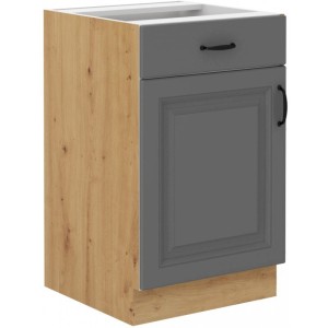 Szafka kuchenna Stilo 50 D 1F 1S BB DUSTGR/AR