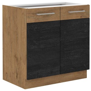 Szafka kuchenna Vigo Dark 80 D 2F BB