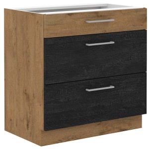 Szafka kuchenna Vigo Dark 80 D 3S BB