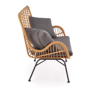 IKARO XL sofa naturalny-popiel