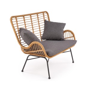 IKARO XL sofa naturalny-popiel