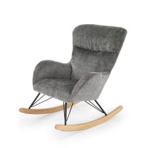 CASTRO fotel wypoczynkowy popielaty