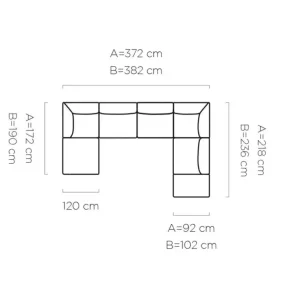 Narożnik Candelo 70 XL