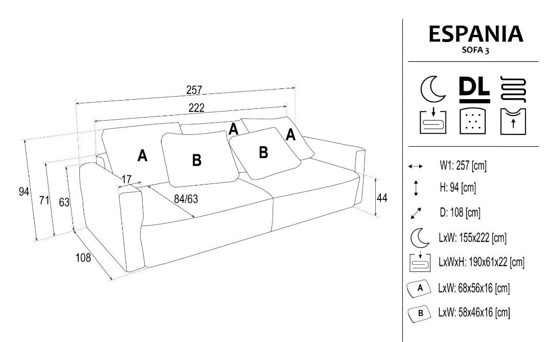 PROMOCJA Sofa Espania