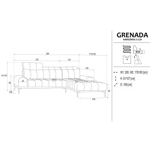 Narożnik Grenada LCH