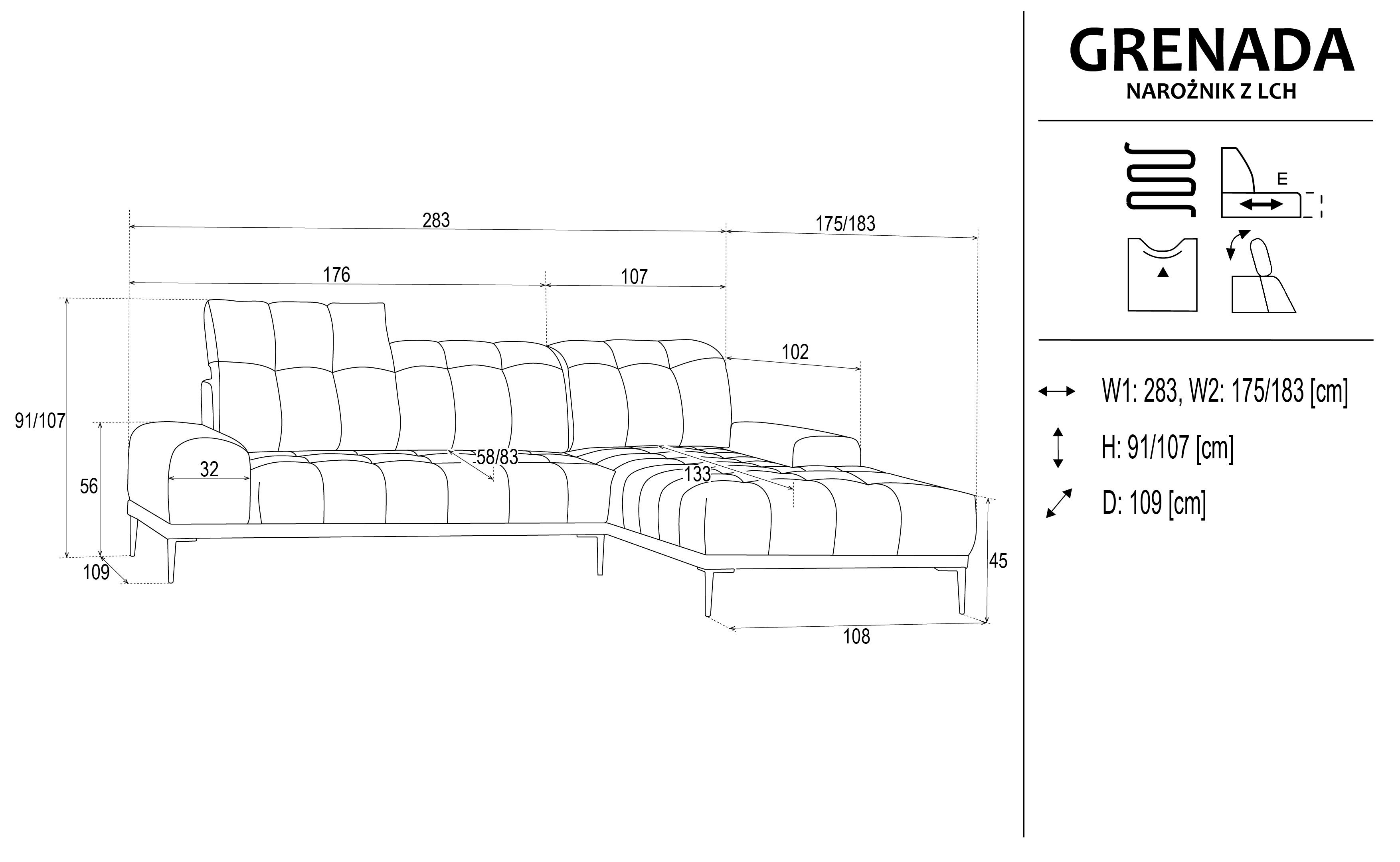 Narożnik Grenada LCH