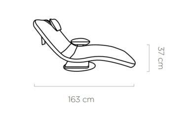 Szezlong Skórany Evo