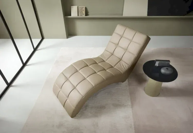 Skórzany Szezlong Laguna