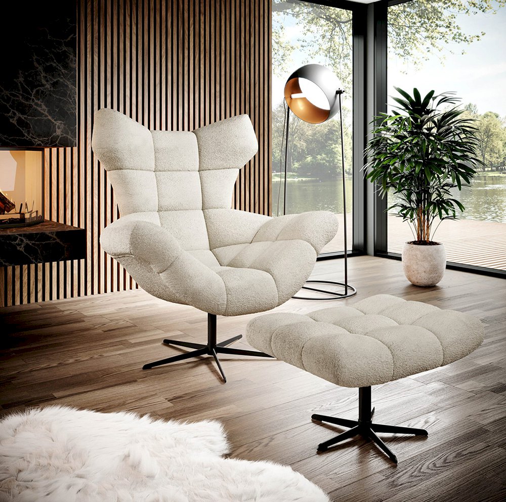 Pufa Skórzana Sensi