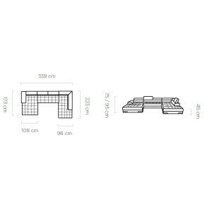 Narożnik Skórzany Selva XL