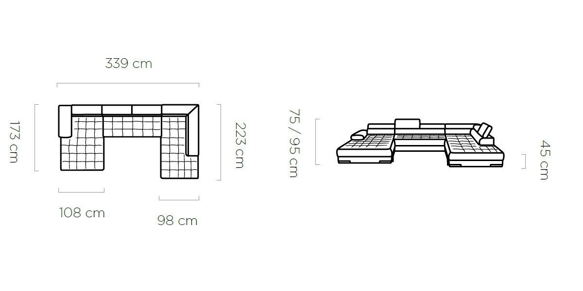 Narożnik Skórzany Selva XL