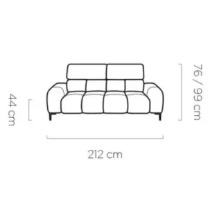 Sofa Skórzana Plaza 3E