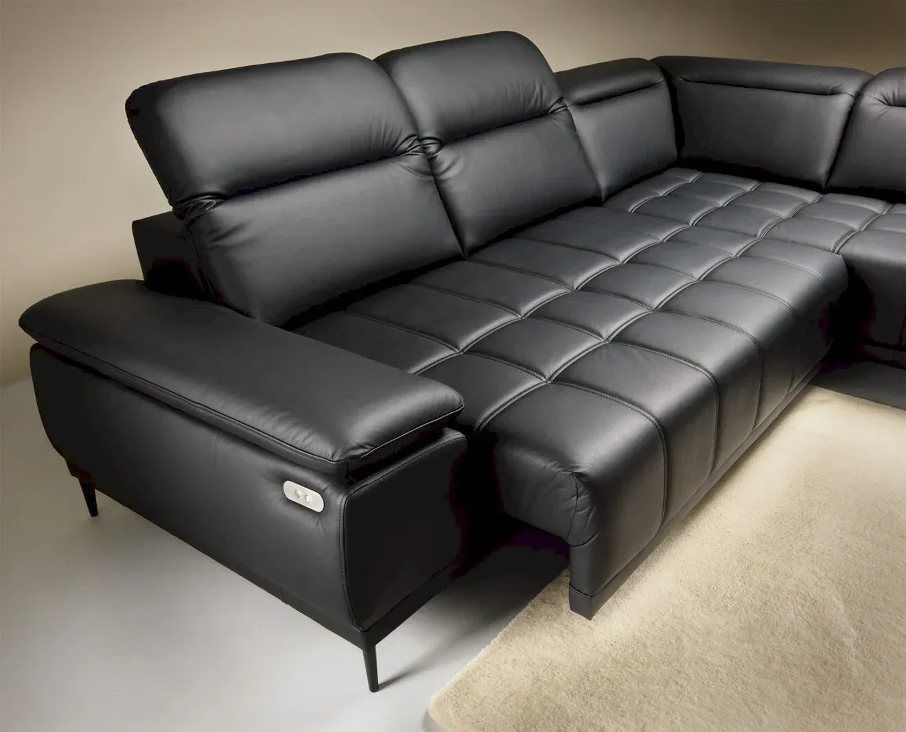 Narożnik Focus L - Skóra Naturalna