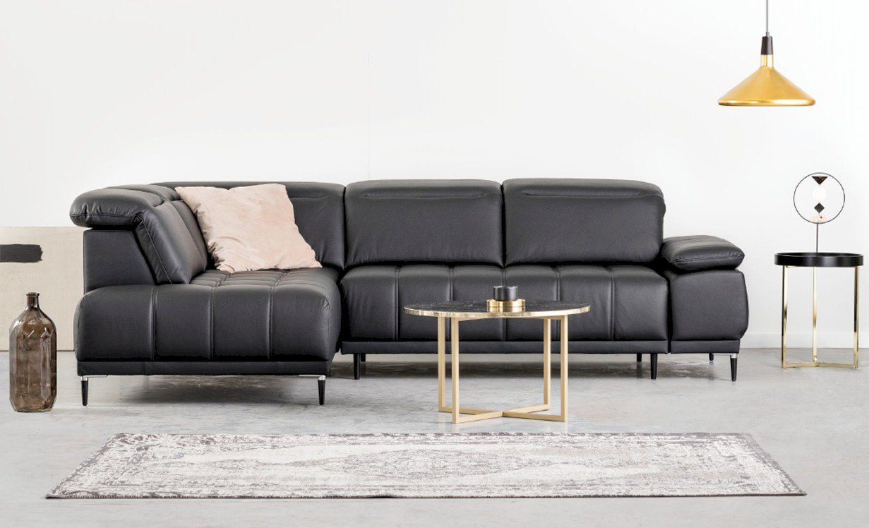 Narożnik Focus L - Skóra Naturalna