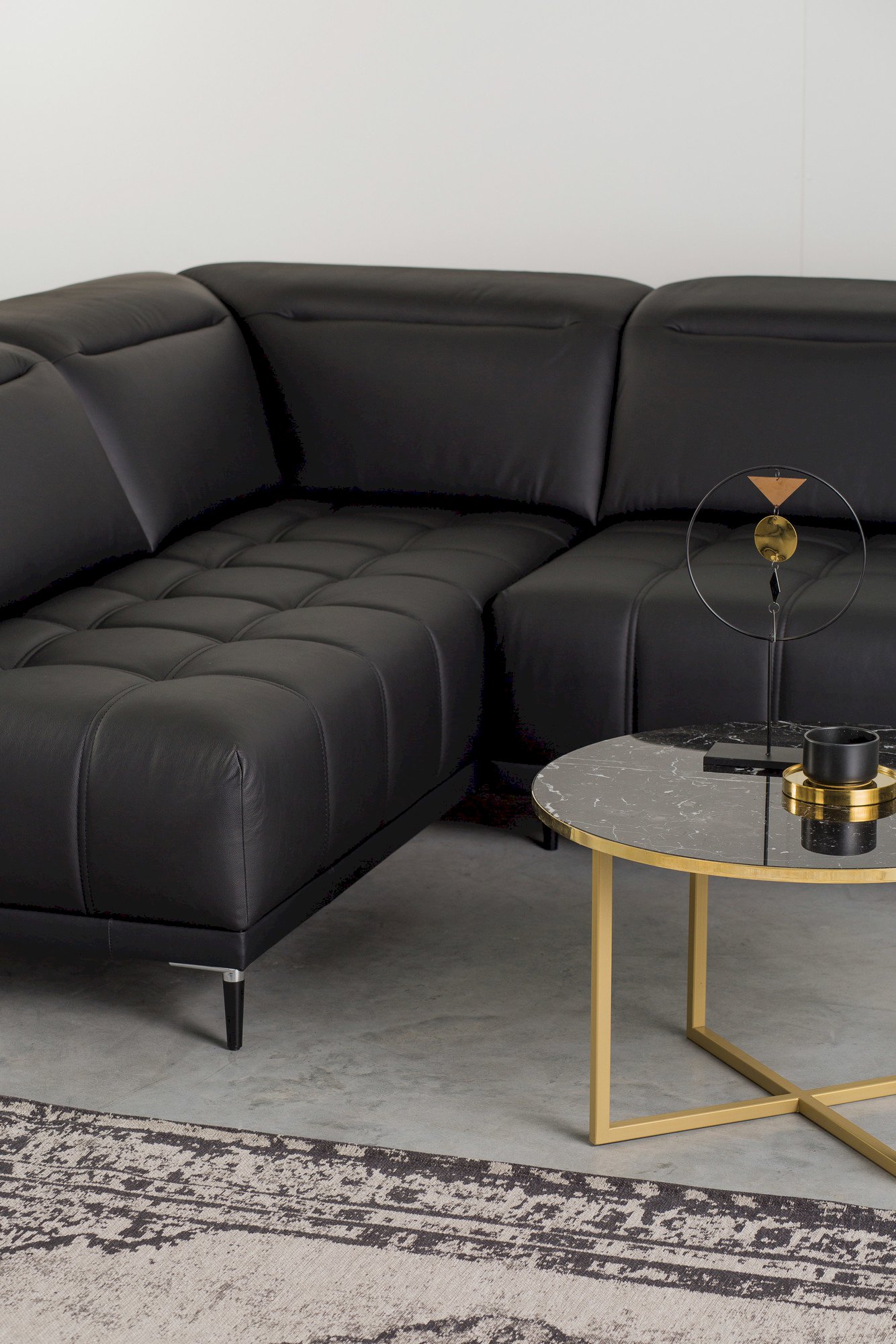 Narożnik Focus L - Skóra Naturalna