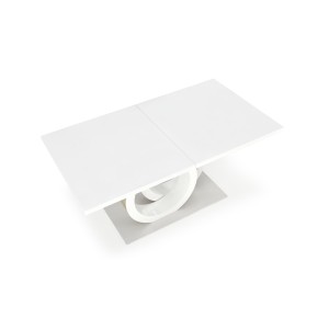 GALARDO stół rozkładany, biały / złoty