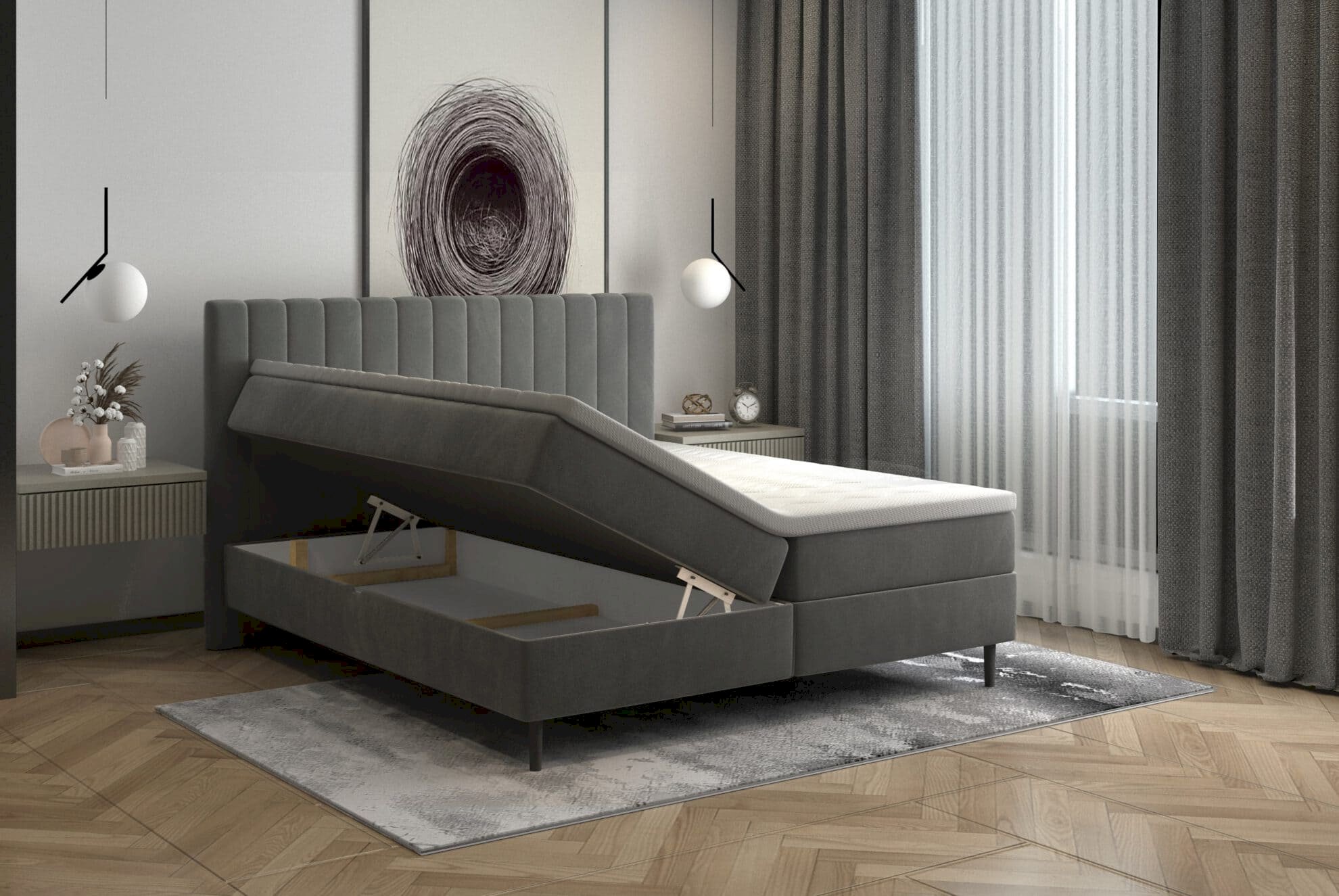 Łóżko Kontynentalne Tango 140x200