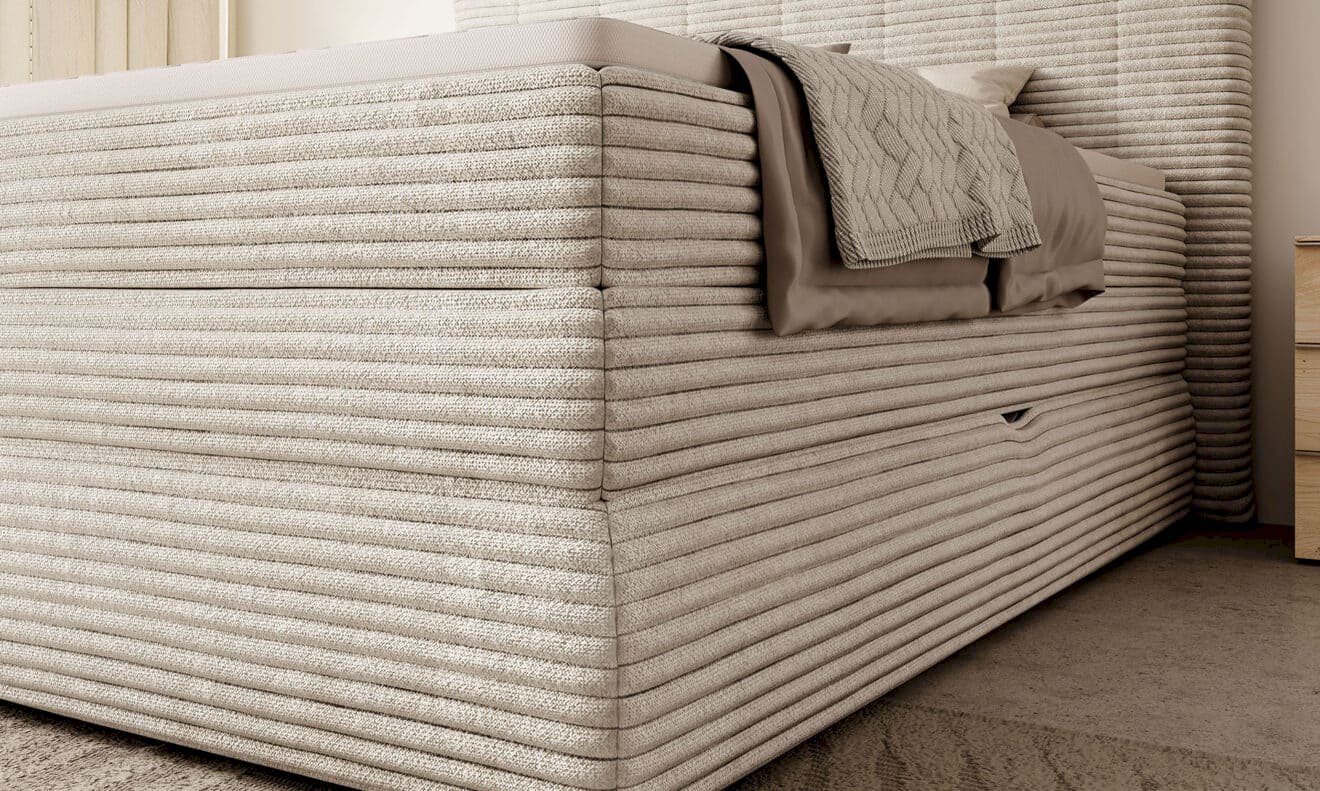 Łóżko Kontynentalne Amber 140x200