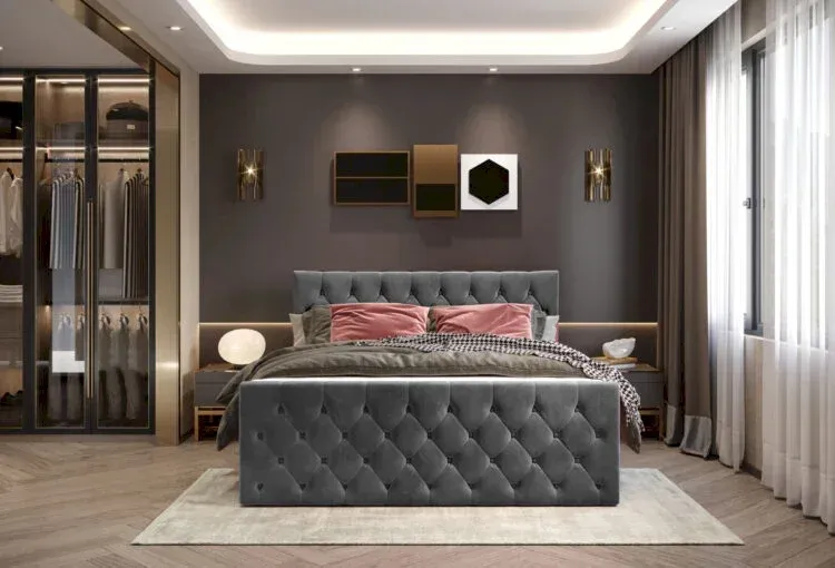 Łóżko Kontynentalne Charles 140x200