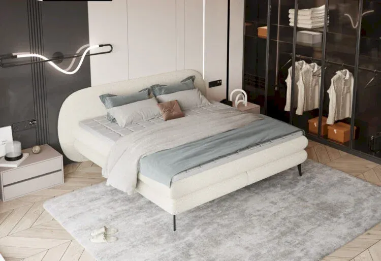 Łóżko Kontynentalne Ovo 180x200